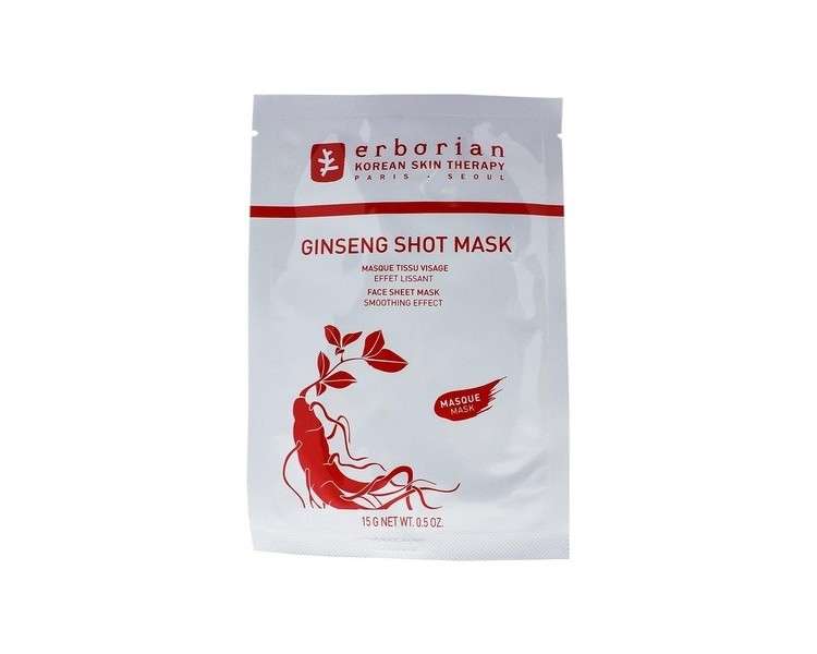 Erborian Ginseng Shot Smoothing Sheet Mask 15g