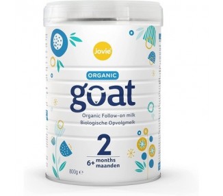 Jovie Goat Organic Follow-Up Milk - From 6 Months - 800 Grams - Bottle Feeding