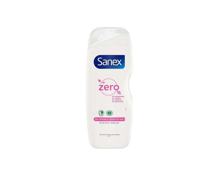 Sanex Zero Shower Gel for Dry Skin 600ml