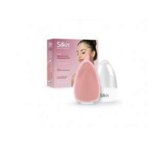 Silk'n Bright Silicone Facial Cleansing Brush Waterproof and Rechargeable - Pink