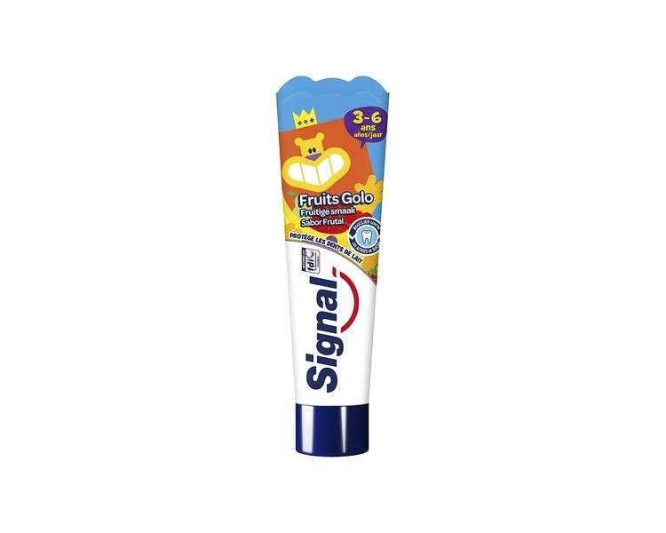 Signal Kids Toothpaste for Children Growth Fruity Flavor 50ml