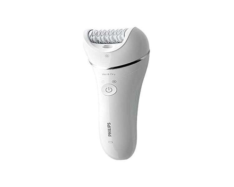 Philips Series 8000 BRE700/00 Wet & Dry Cordless Epilator with Opti-Light and Anti-Slip Feature