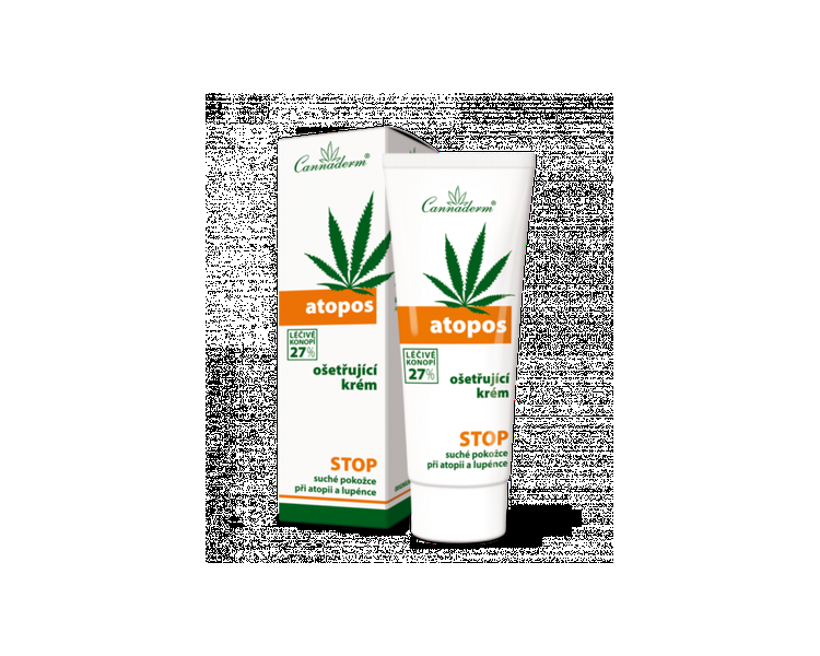 CANNADERM Atopos Skin Cream 75g for Atopy Psoriasis Dermatitis
