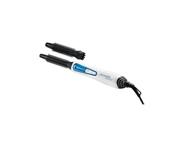 CONCEPT KF-1310mo Hot Air Brush with 2 Attachments 20mm and 10mm Blue