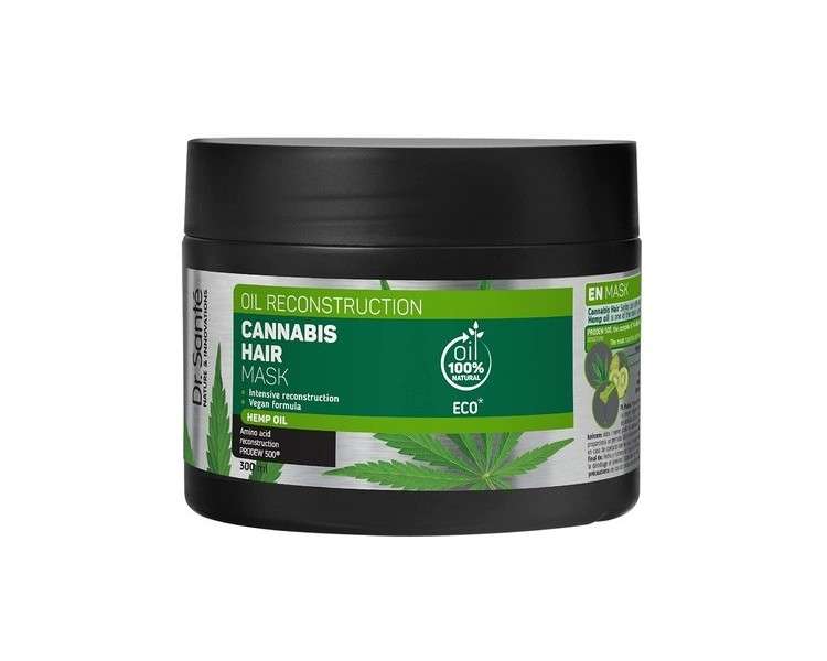 Dr. Santé Cannabis Hair Mask 300ml for Dry Hair