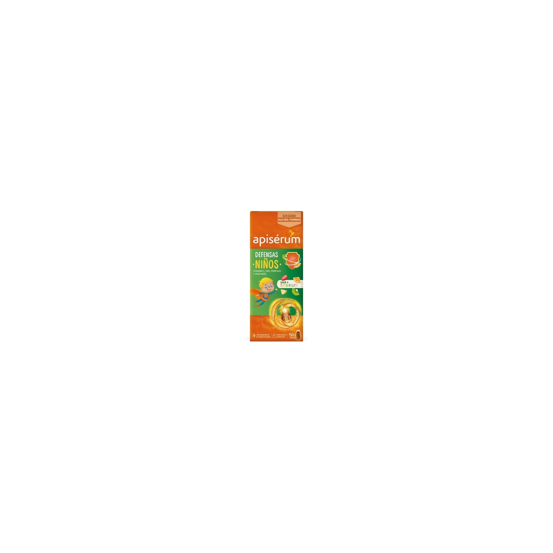 Apiséum for Kids Royal Jelly with Vitamin C, Propolis, and Zinc 150ml