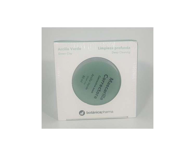 Green Disc Mask for Deep Cleaning and Concealing