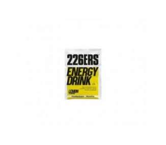 226ERS Energy Drink Powder with Amylopectin, Taurine, and L-Carnitine Gluten-Free and Lactose-Free Lemon Flavor 50g