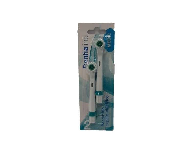 Replacement For Dentialine Electric Toothbrush 2 Units