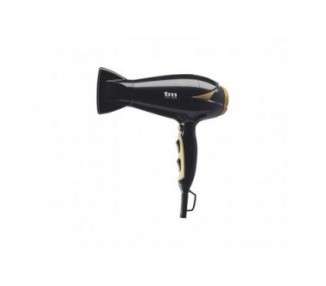TM Electron TMHD132 Professional Hair Dryer with AC Motor 1800W/2000W Power Ionic Function 3 Heat and 2 Speed Settings 2000W