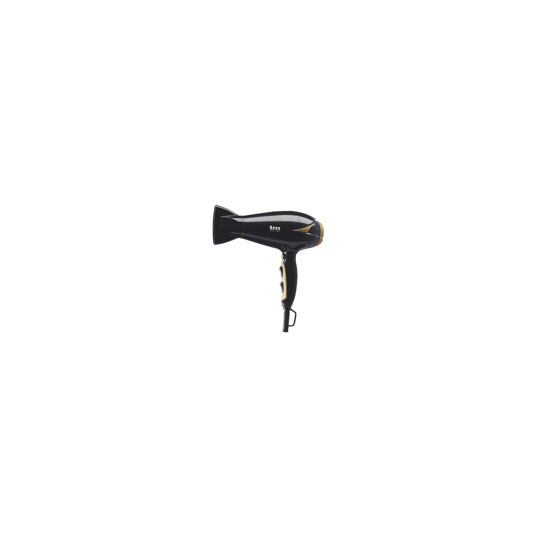 TM Electron TMHD132 Professional Hair Dryer with AC Motor 1800W/2000W Power Ionic Function 3 Heat and 2 Speed Settings 2000W