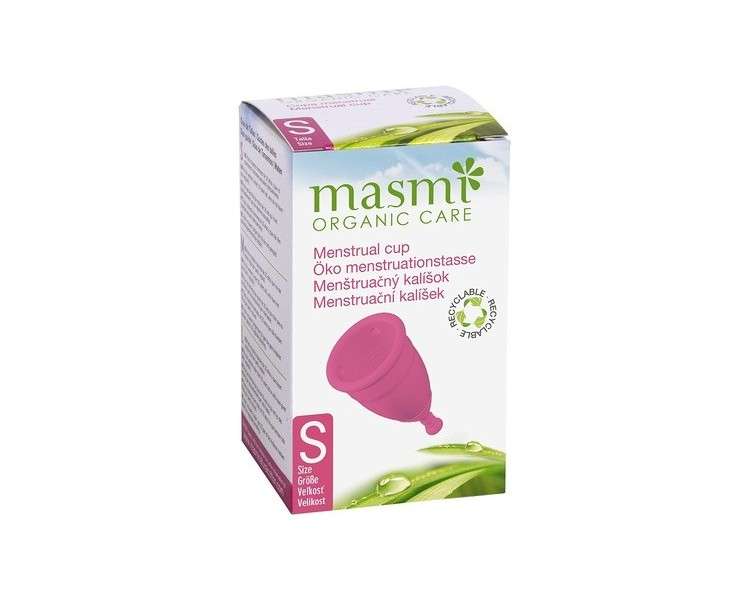 MASMI NATURAL COTTON Eco Menstrual Cup Size S Pink