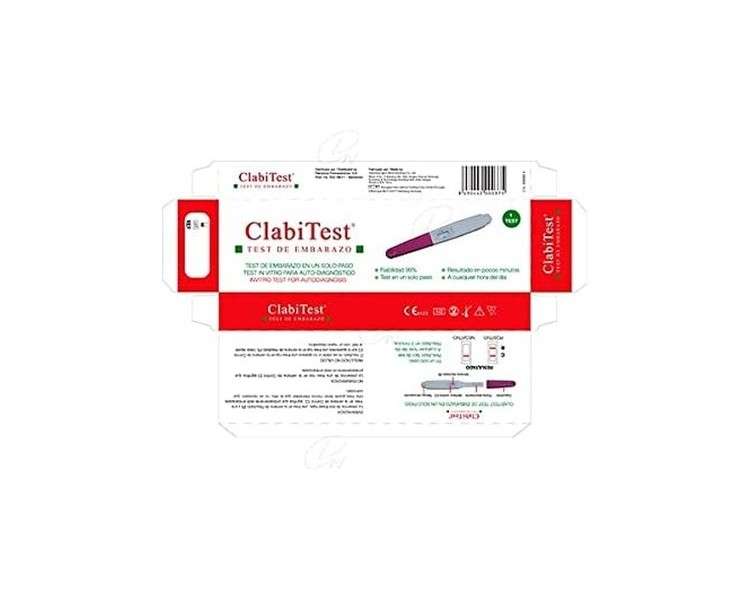 Clabitest C.E. Pregnancy Test Stick - Fast and Reliable Results