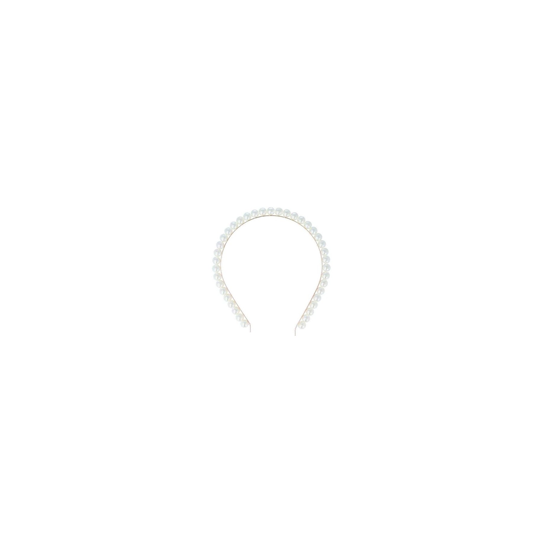 Headband Eurostil Golden Beads 2 Uds