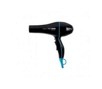 Eurostil Micro NEO 3820 Ionic + Tourmaline Professional Hair Dryer with Diffuser