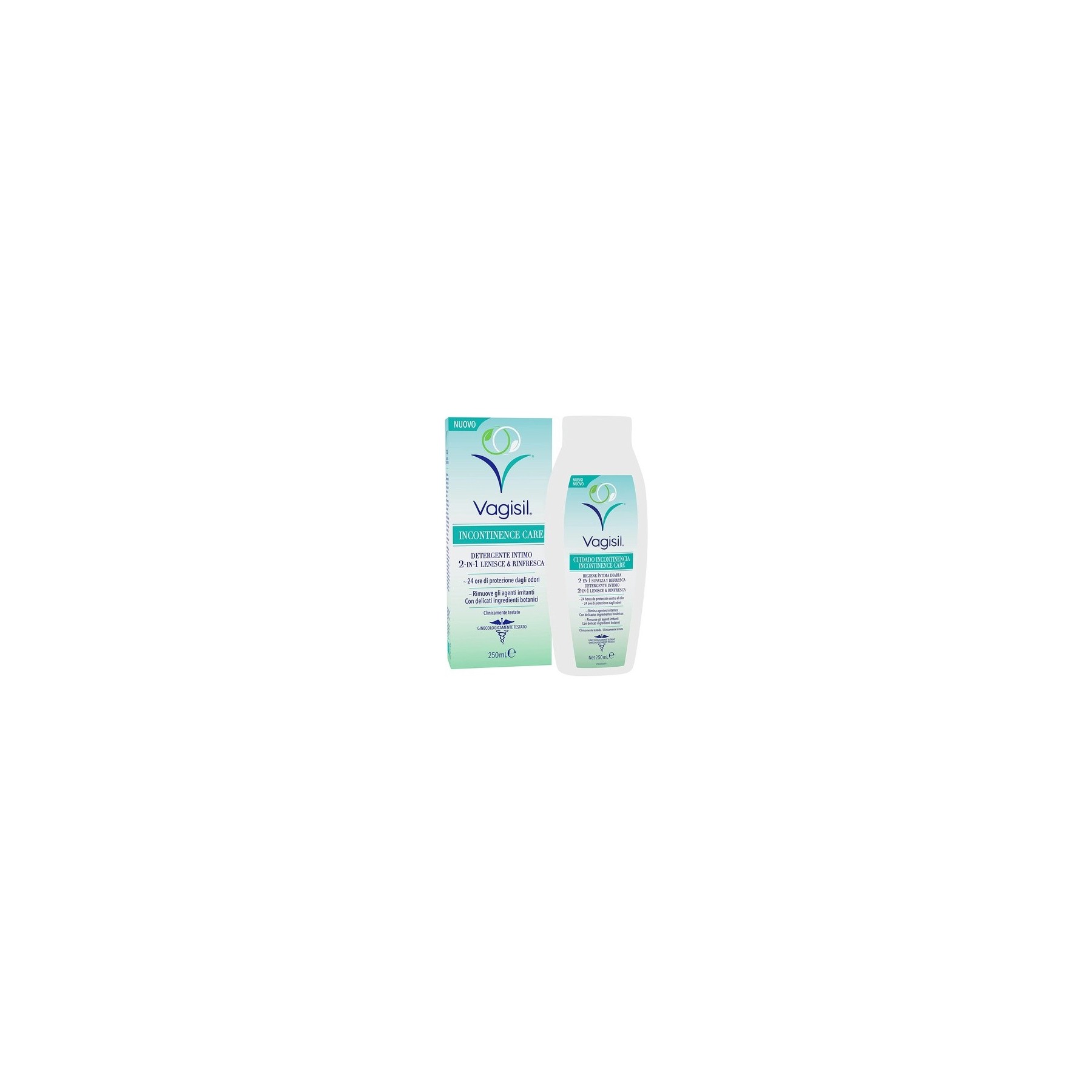 VAGISIL Incontinence Care Intimate Hygiene 2-in-1 Soft and Refreshing Incontinence Hygiene