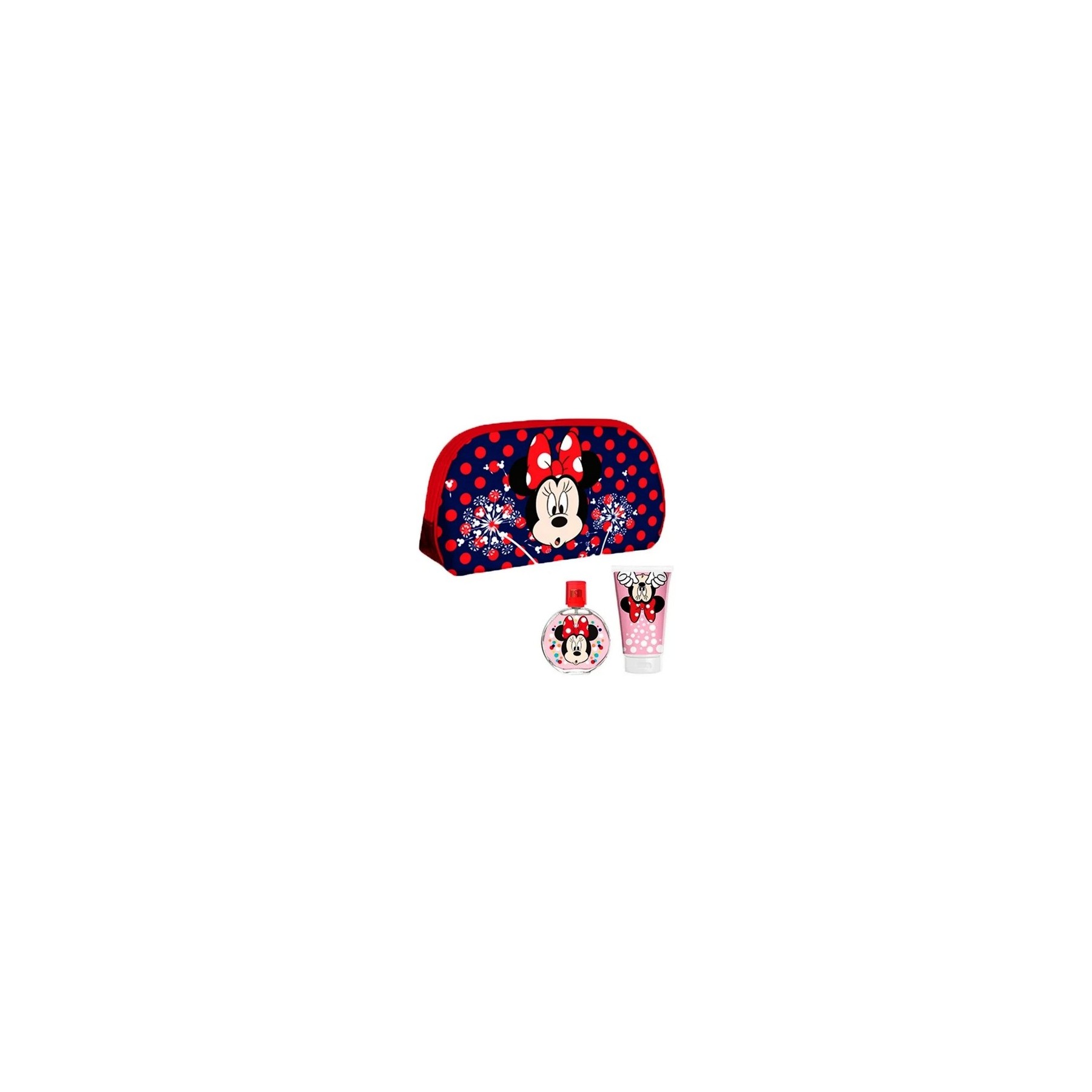 Disney Minnie Mouse Toilet Bag Eau De Toilette 50ml & Shower Gel 100ml