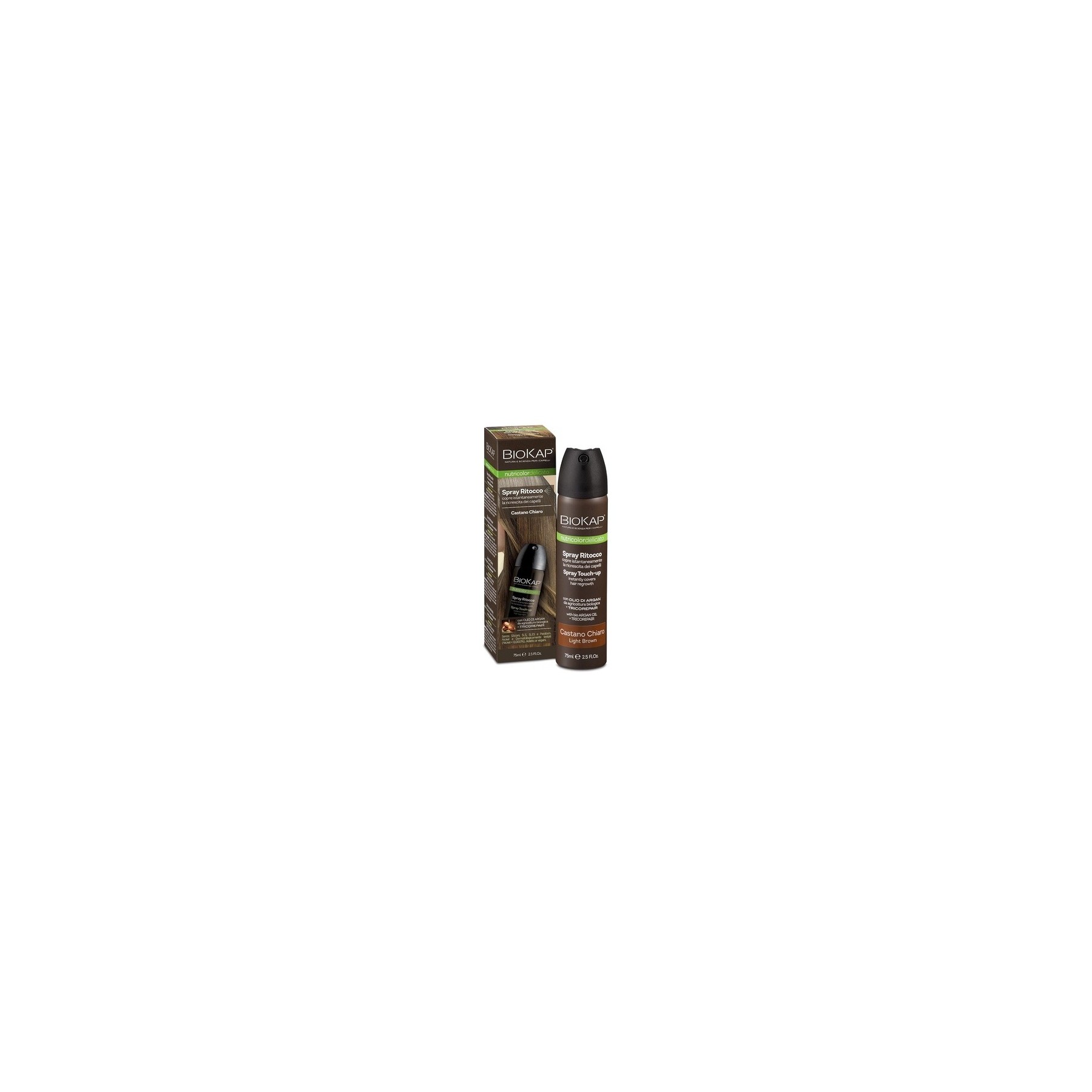 Bios Line BioKap Nutricolor Spray Touch-Up 75ml Light Brown