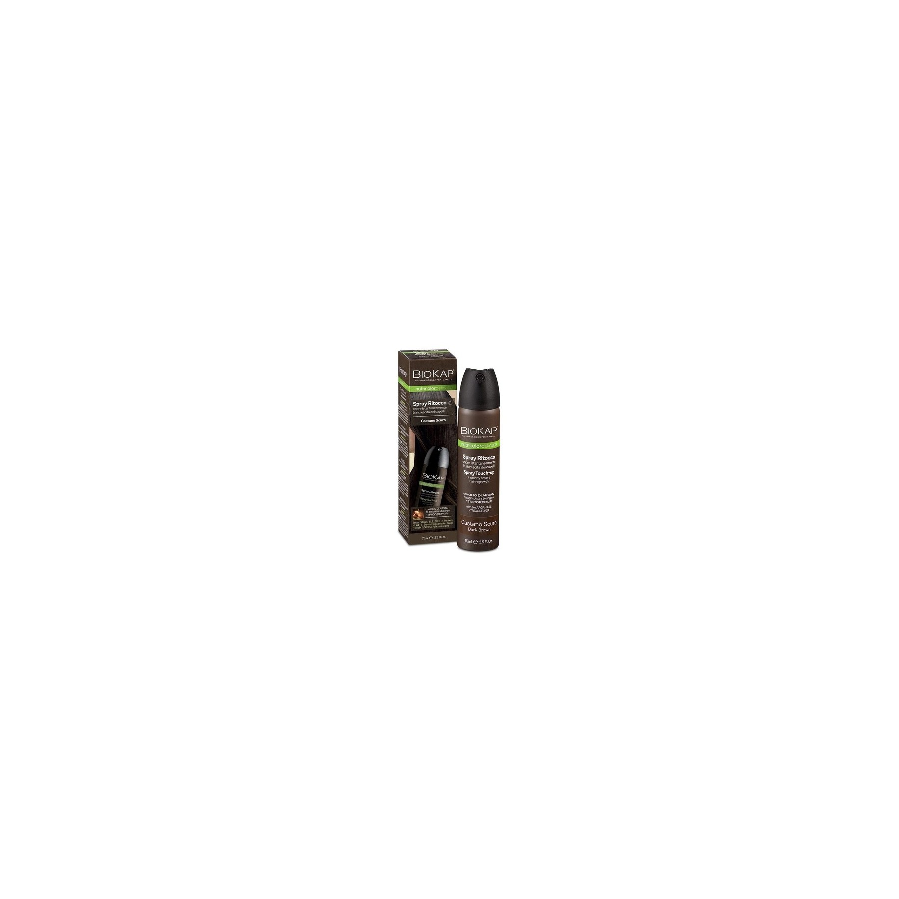 Bios Line BioKap Nutricolor Spray Touch-Up 75ml Dark Brown