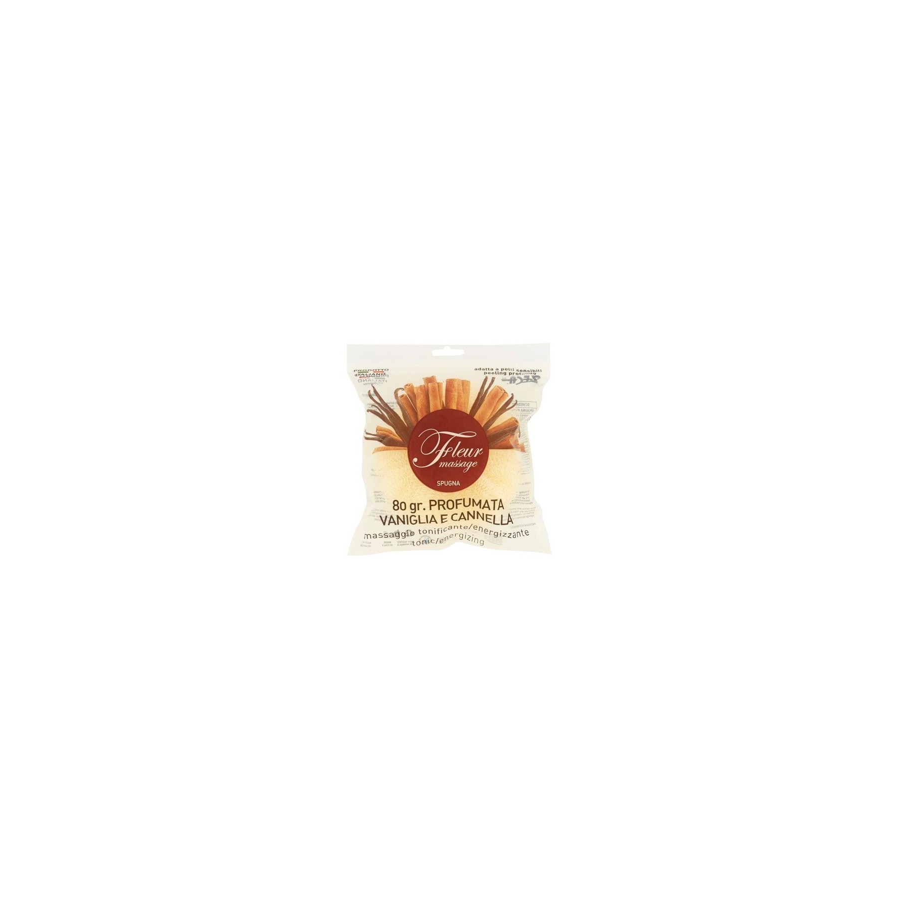 Nature Amie Vanilla & Cinnamon Sponge 80g