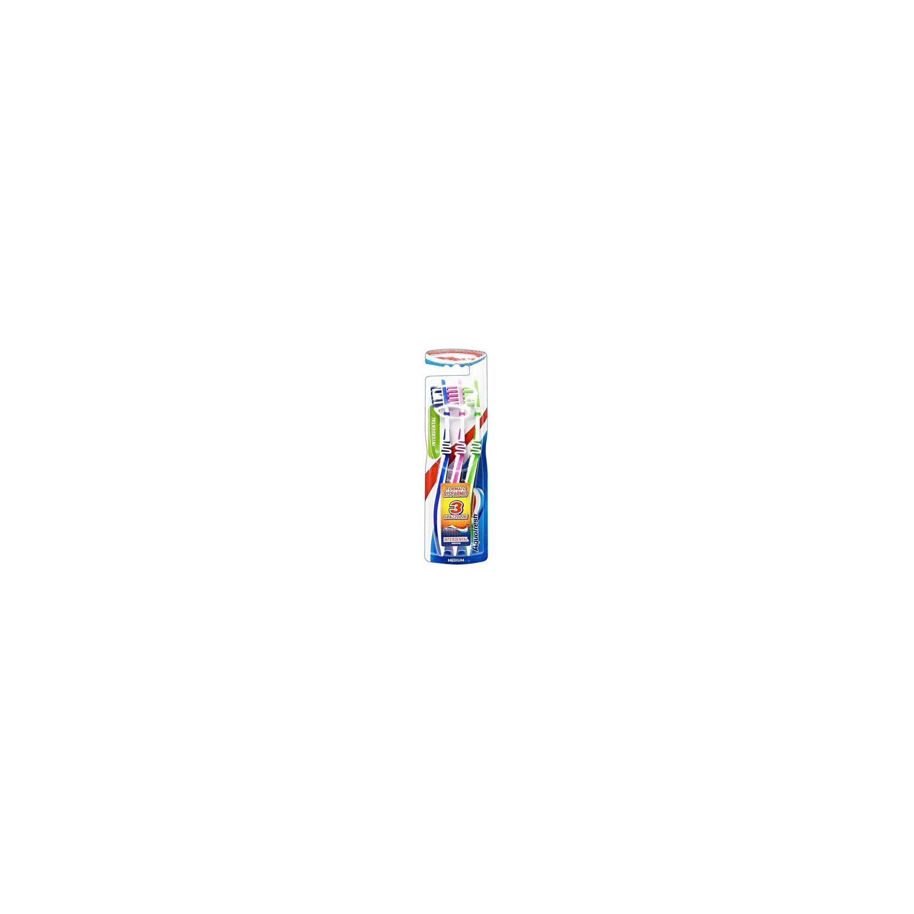 Aquafresh Medium Interdental Toothbrush Pack of 3