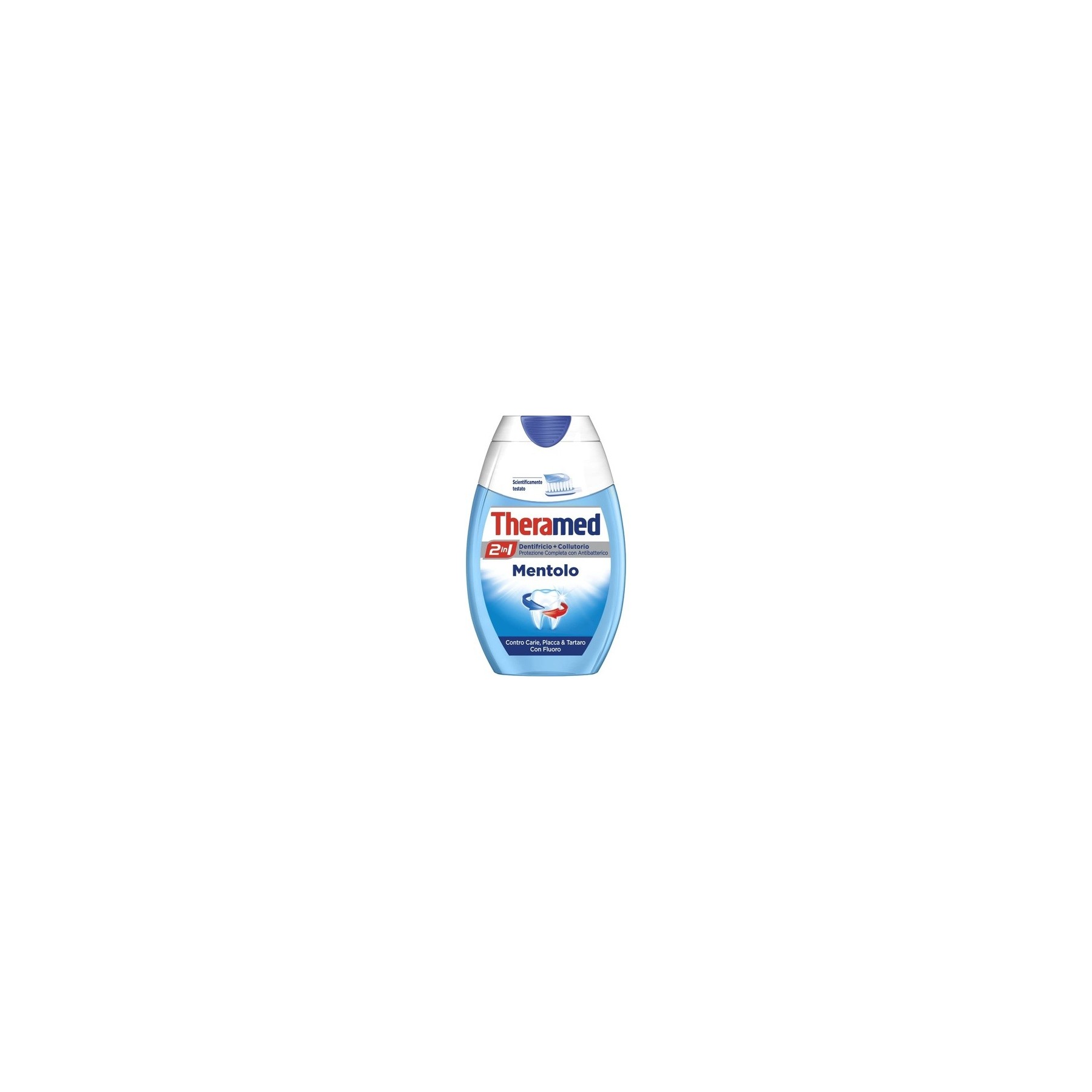 Menthol 2-in-1 Toothpaste and Mouthwash 75ml