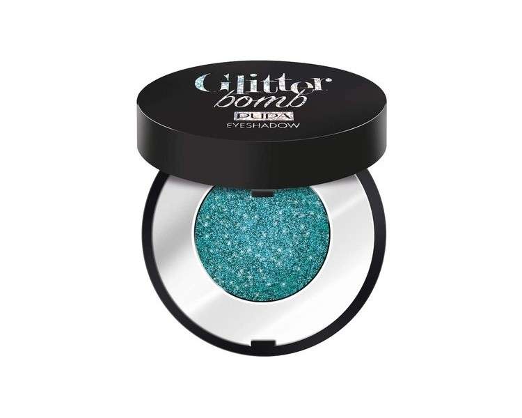 Pupa Glitter Bomb Eyeshadow 04 Emerald Jewel