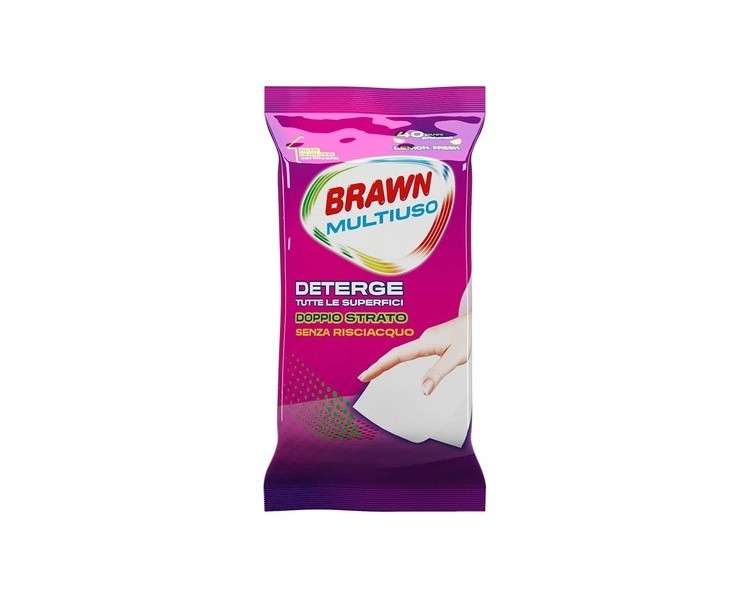 Brawn Multi-Purpose Wipes X 40