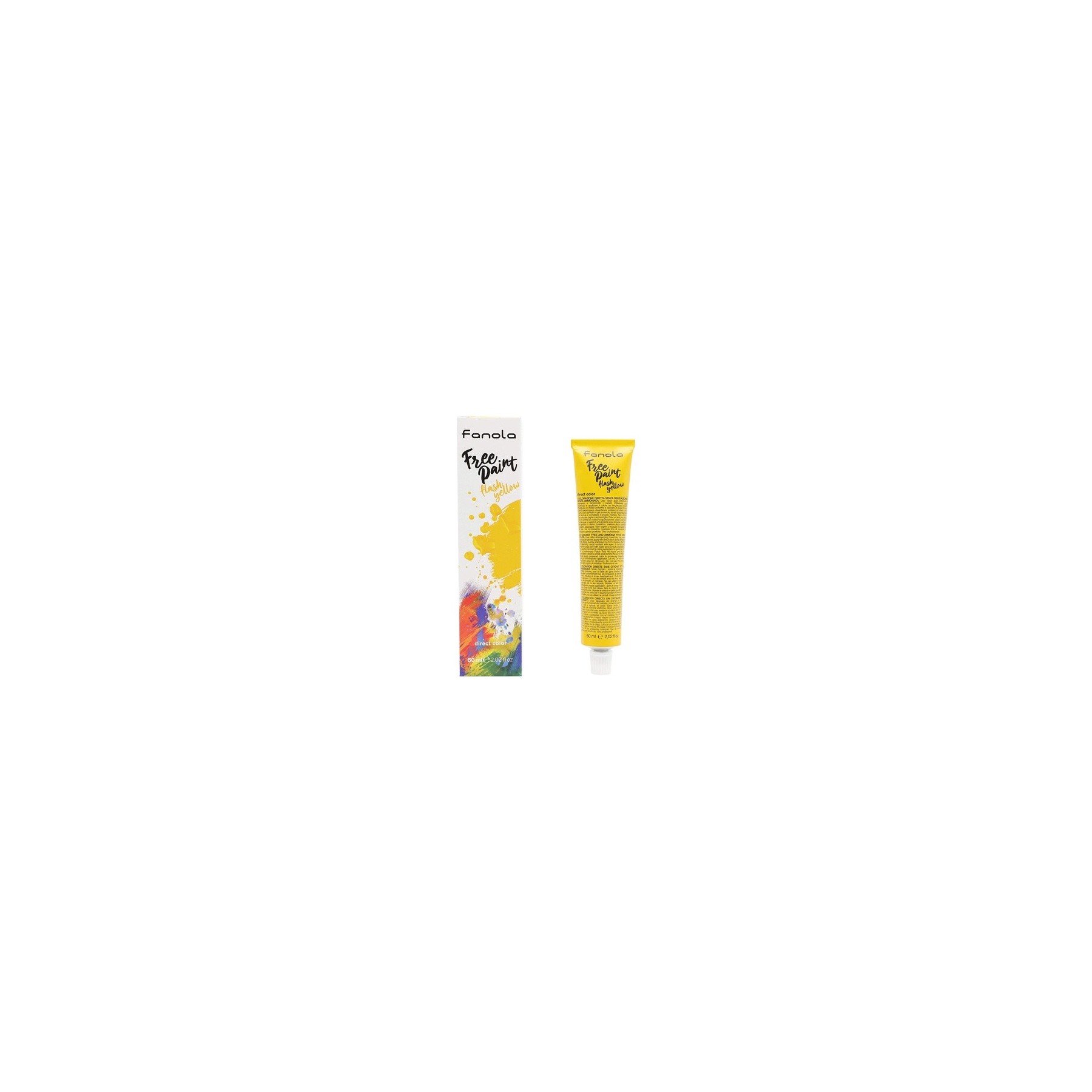 Fanola Free Paint Flash Yellow Har Colour 60ml