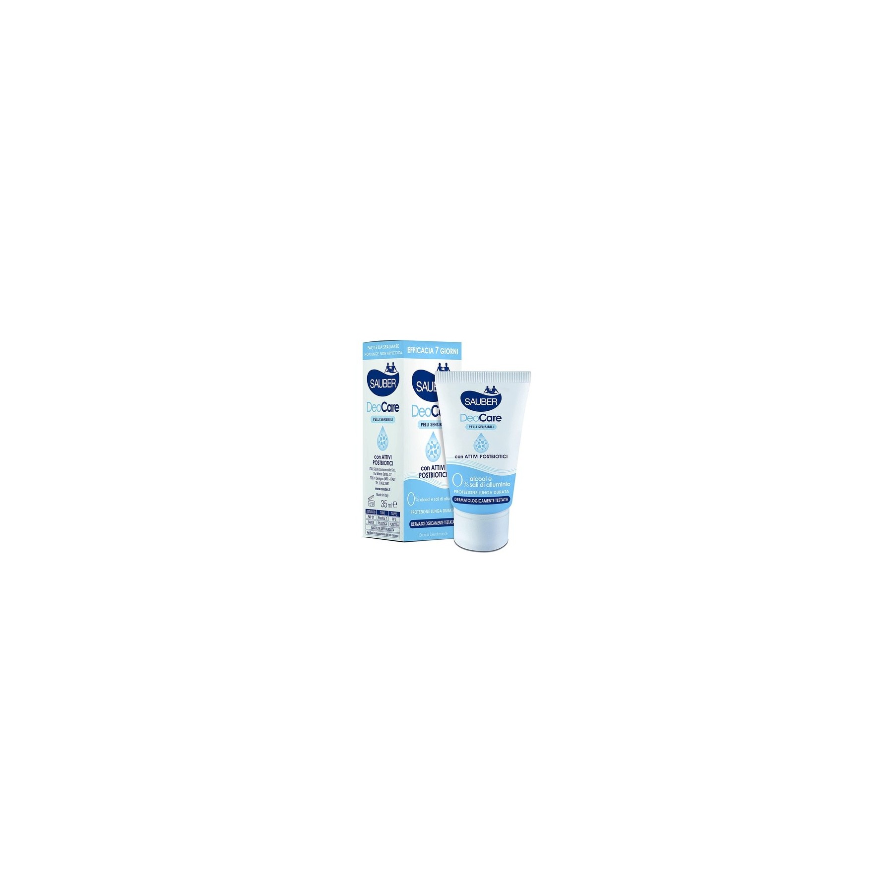 Sauber Deocare Deodorant Crème 35ml
