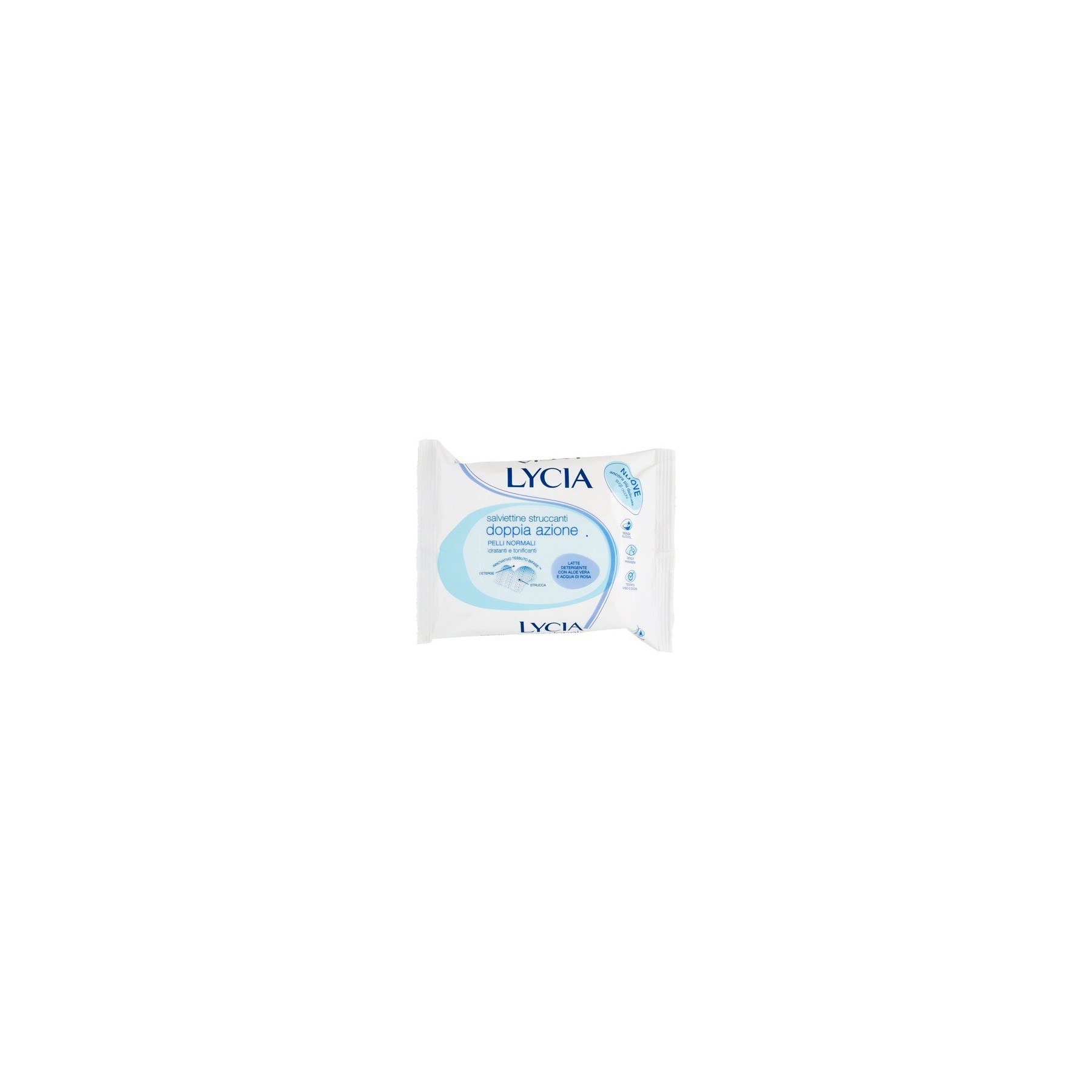 Lycia Cleansing Wipes for Normal Skin 20 Pieces