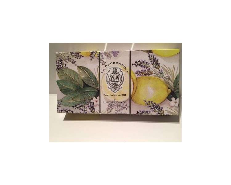 Mario Fissi Lemon Lavender Soap Packaging 450g