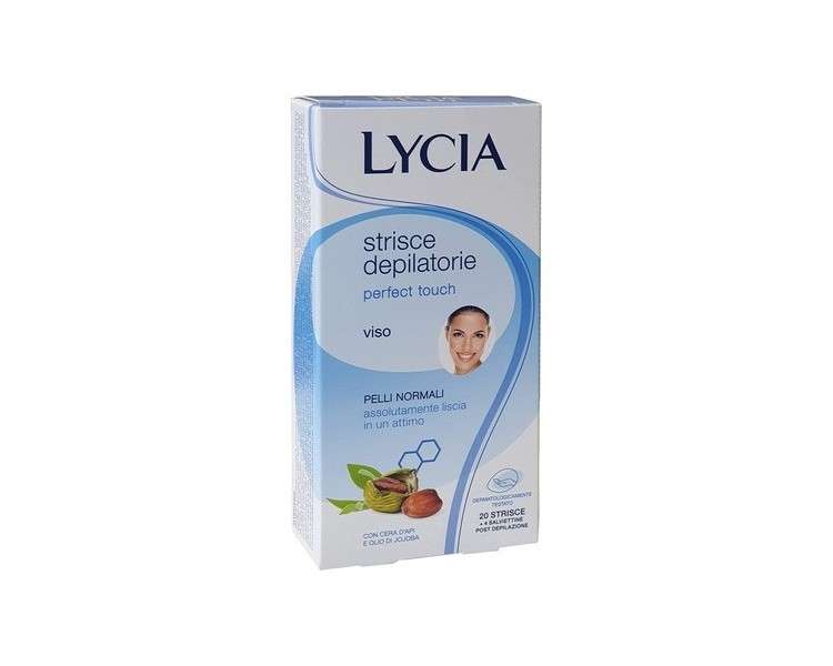Lycia Lyc0100030/2 Face Epilatory Strips 20 Strips