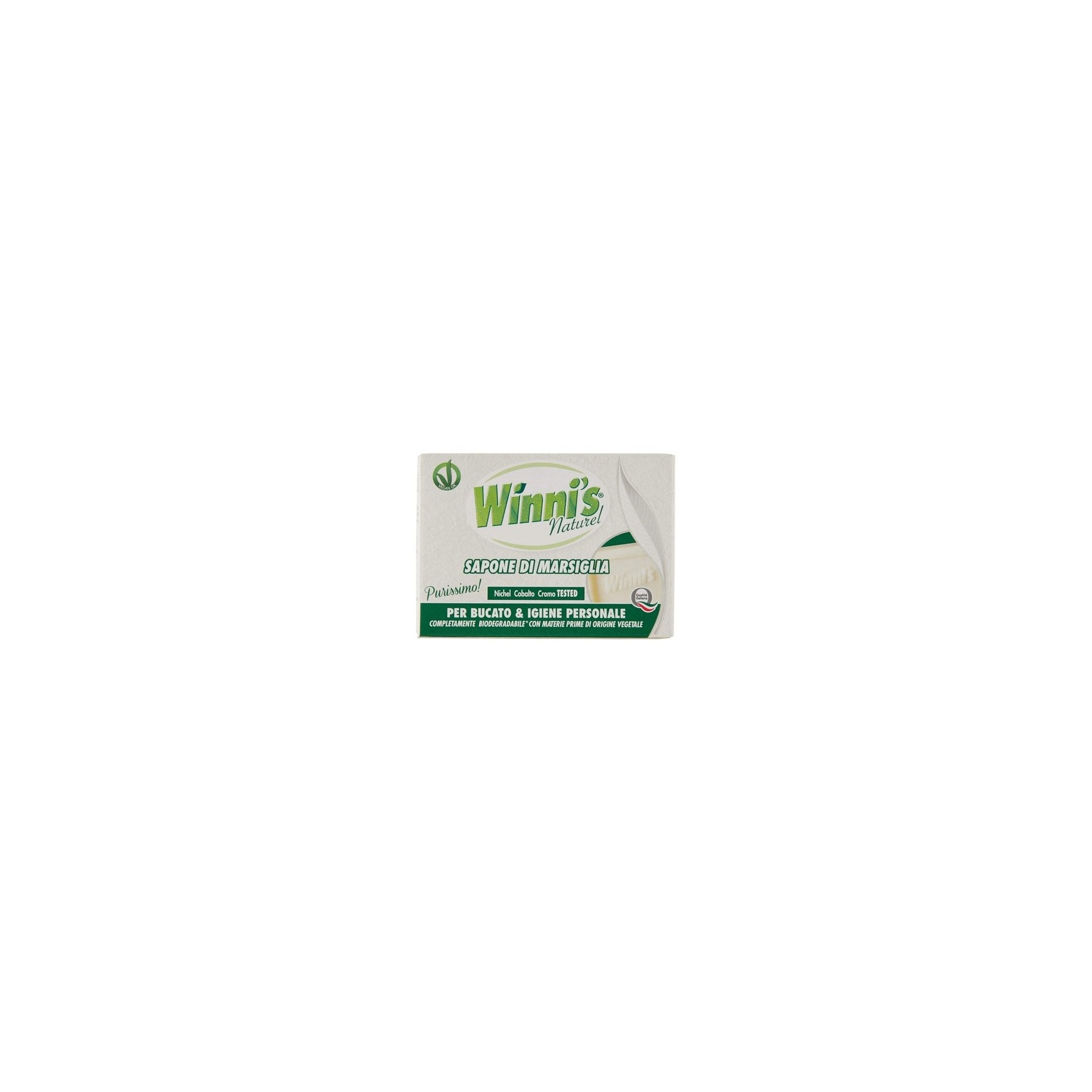 Winni's Natural Italian Marseille Soap with Lemon Balm Oil 250g
