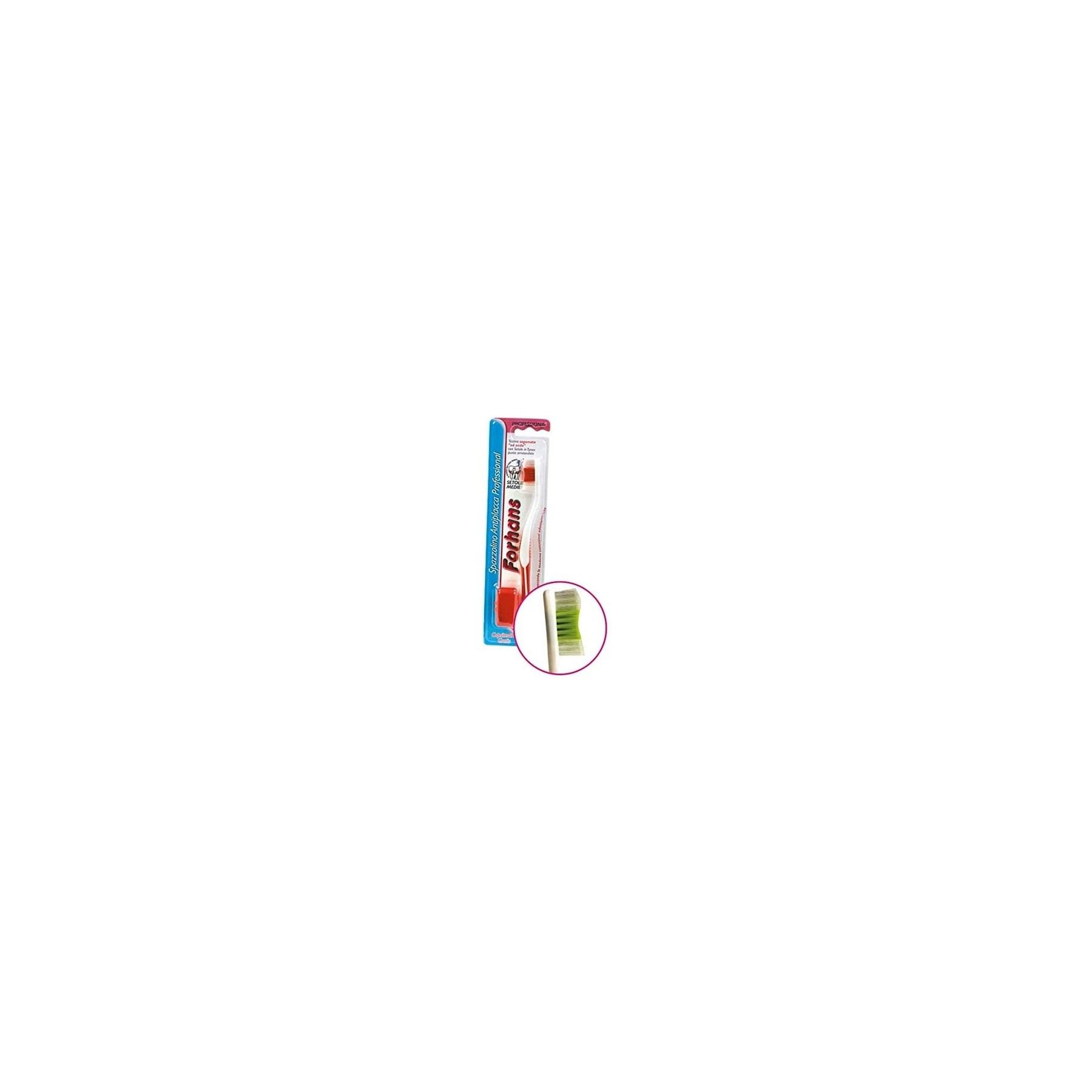 Medio Antiplacca Professional Manual Toothbrush with Cover