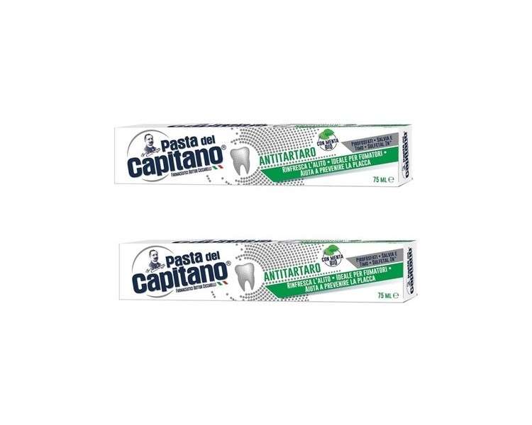 Pasta del Capitano Anti-Tartar Toothpaste 75ml