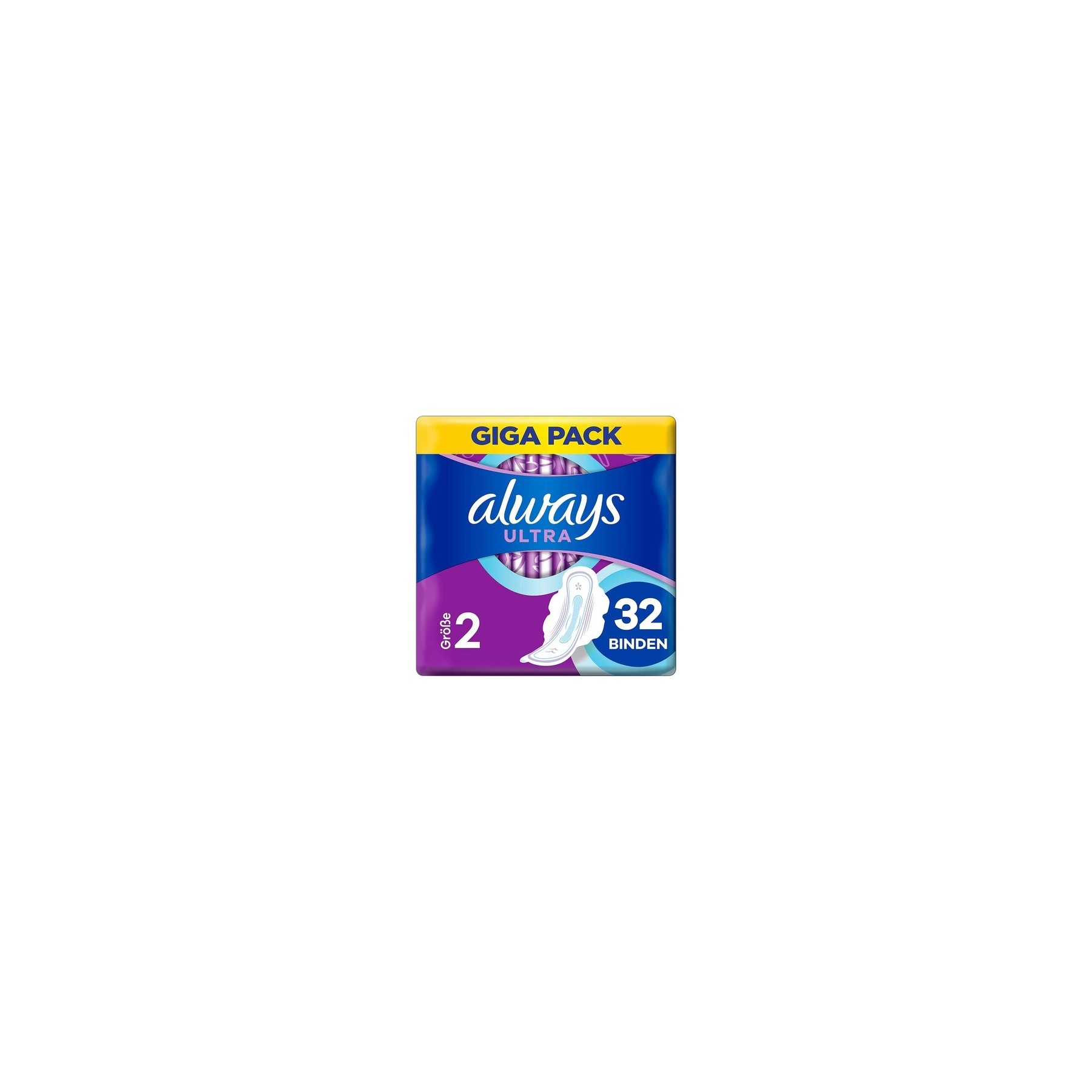 Always Ultra Binden Damen Gr. 2 Long Big Pack 32 Stück