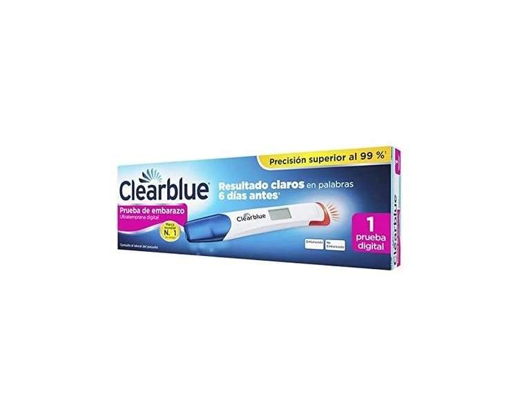 Clearblue Ultra-Temp Digital Pregnancy Test 1 Pack