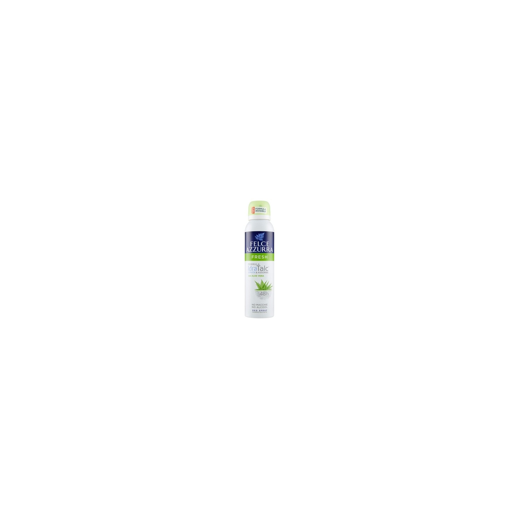 Felce Azzurra Fresh Deodorant 150ml 48h Formula with Aloe Vera