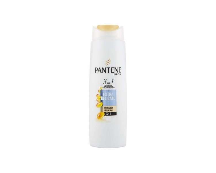 Pantene Pro-V Soft & Smooth Shampoo Conditioner & Treatment 3 in 1 Incredible Softness & Frizz Control 300ml