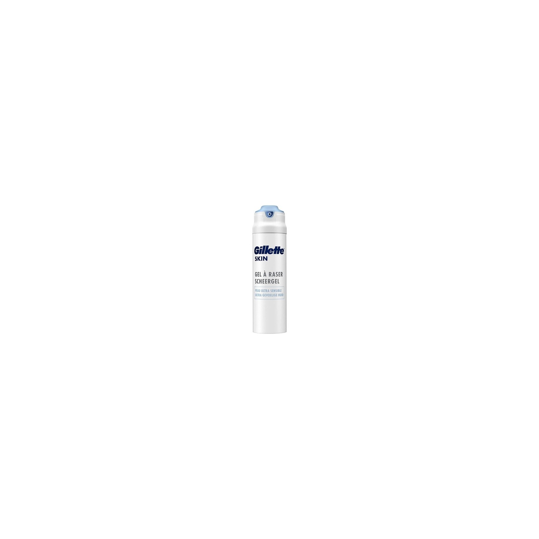 Gillette SKIN Shaving Gel 200ml Soothes and Refreshes Your Face for Ultra Sensitive Skin