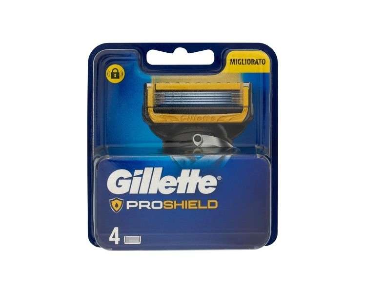 Gillette Rec Proshield 4 Razor Blades