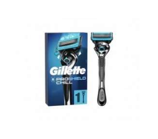 Gillette ProShield Chill Men's Razor with 5-Blade Razor + 1 Blade