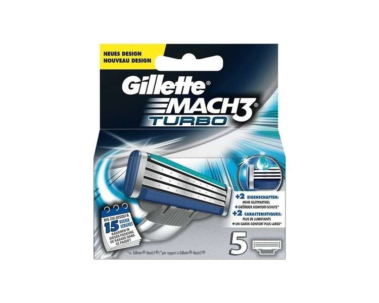 Gillette MACH3 Turbo Razor Blades