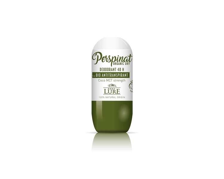 MontLure Perspinat AntiPerspirant 48h Organic Deodorant with Alum Stone, Coconut Oil, and Essential Sage Oil 50ml