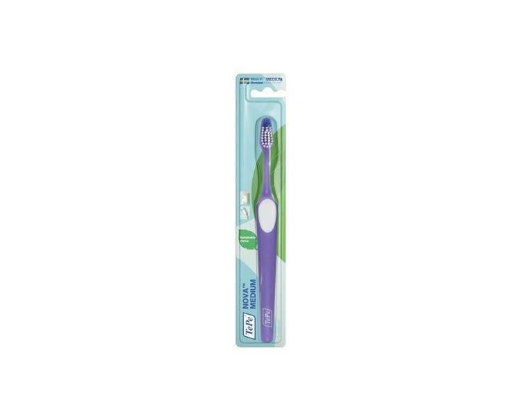 TePe Nova Medium Toothbrush for Effective and Thorough Teeth Cleaning
