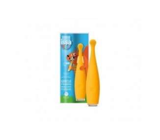 FOREO ISSA Baby Gentle Sonic Toothbrush for Babies Aged 0 to 4 Sunflower Yellow