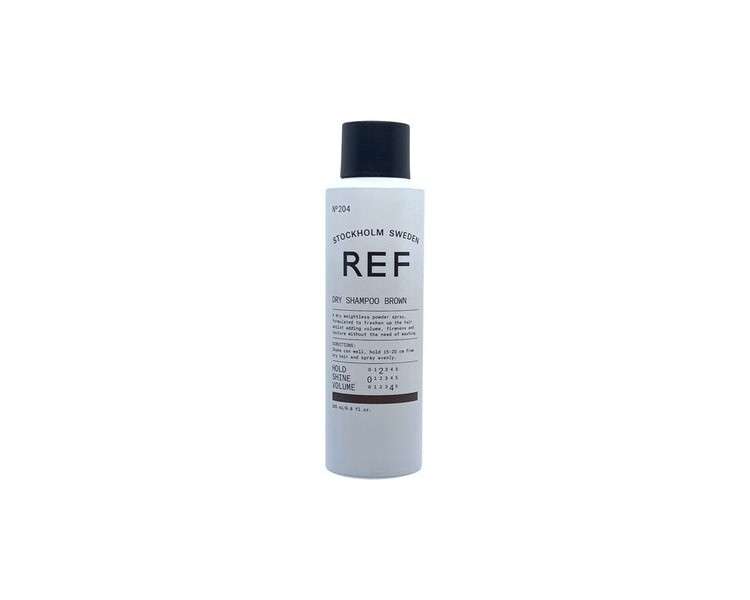 REF Dry Shampoo Brown No. 204 6.8 Oz