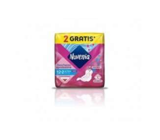 Nuvenia Ultra Thin Deo Fresh Scented Winged Sanitary Pads 14 Count