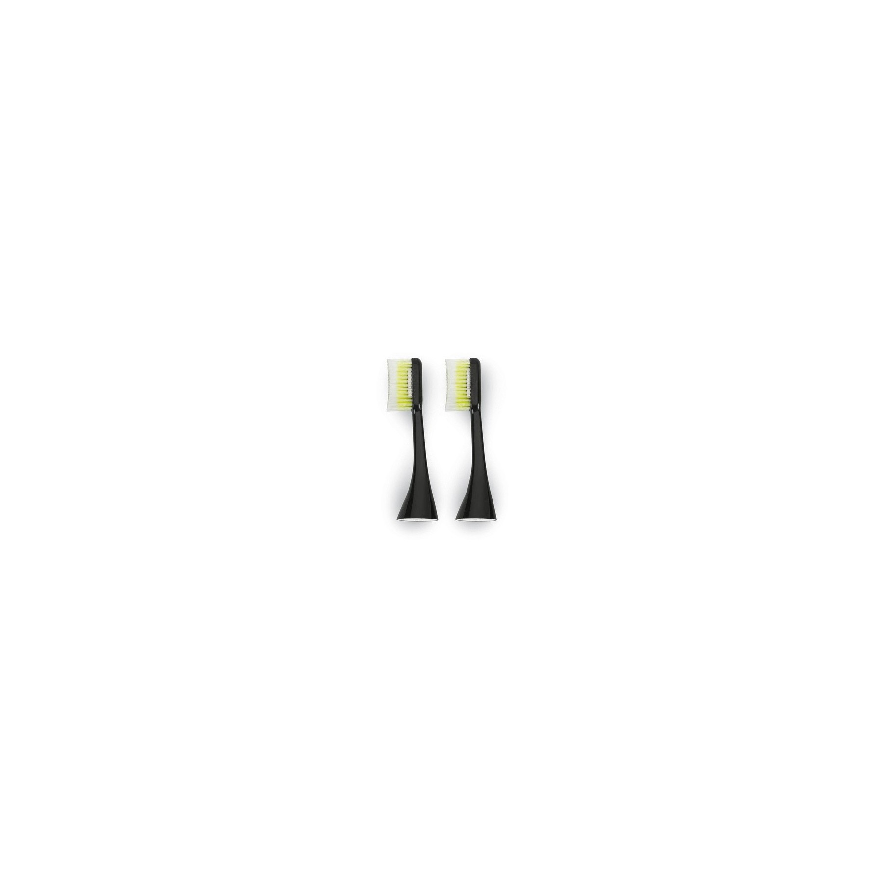ToothWave Black Extra Soft/Large Replacement Brush Heads - Pack of 2